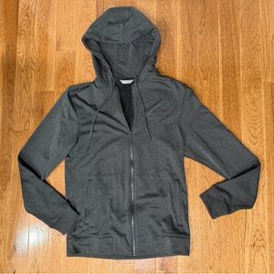 Willy 501 Mendocino Full Zip Hoodie Mens Large Gray L